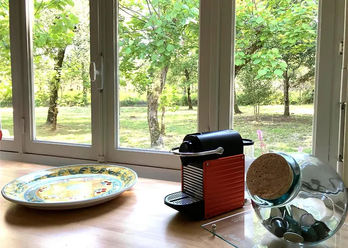 Maison En Foret, Calme, Proche Village Et Piste Cyclable - Meuble 3 Etoiles * Uza